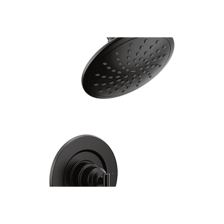Moen Gibson Matte black Posi-Temp(R) shower only MT3002EPBL